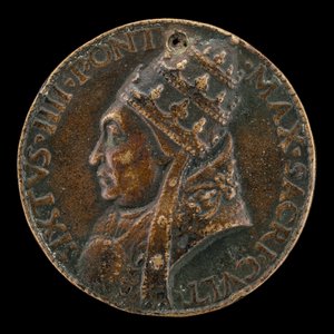 Sixtus IV Francesco della Rovere, 1414-1484, Papst 1471 [Vorderseite] von Lysippus Junior