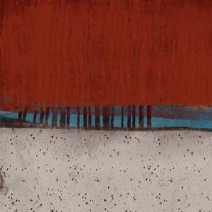 Abstrakter Waldhorizont von MANSI SAXENA