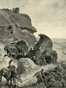 Prinsloos letzter Stand im Tal des kleinen Caledon: Die Position der Buren auf den Höhen, 190