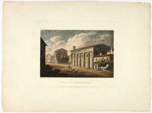 Tempel der Fortuna Virilis, Platte vierunddreißig aus den Ruinen von Rom