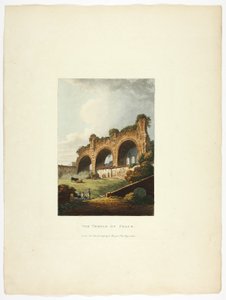 Der Tempel des Friedens, Platte neun aus den Ruinen von Rom