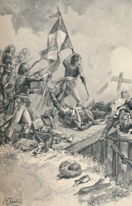 Bonaparte bei Arcole, 1796