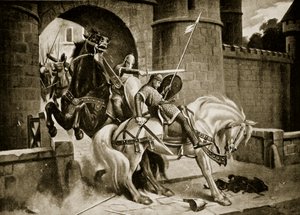 Der Kampf zwischen Wilhelm und Robert bei Gerberoy
