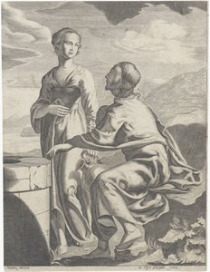 Christus und die Samariterin von M. Suys