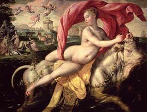 Der Raub der Europa, ca. 1590