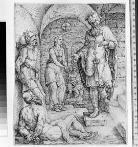 Die Befreiung der Gefangenen von Maarten van Heemskerck