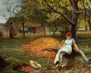 Der Apfelwein-Orchard, 1890