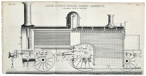 London und North Western Express Lokomotive Platte 138