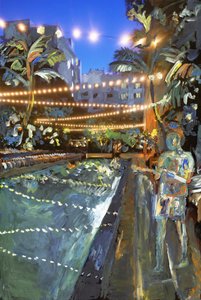 Nachtschwimmen, 2021 von Madeleine Gross