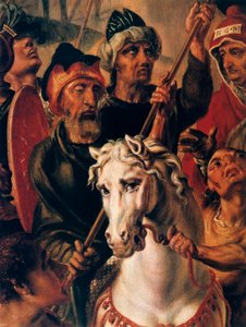 Kalvarienberg, Detail aus dem Mittelteil, 1545-1550