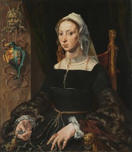 Porträt von Machtelt Suijs von Maerten van Heemskerck