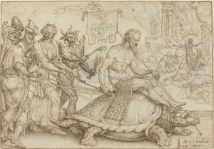 Der Triumph von Hiob von Maerten van Heemskerck