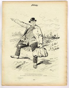 Das Bajonett, Satirisch in Farben von Henri Maigrot