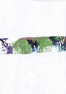 Serene abstrakte Landschaft