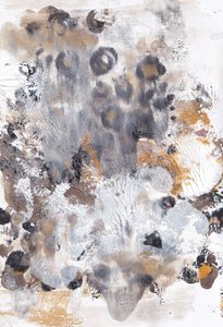 Texturiertes Gold-Grau-Abstrakt