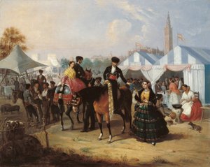 Auf der Messe von Sevilla