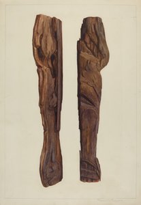Three Notch Vermessungsmarkierung, ca. 1938
