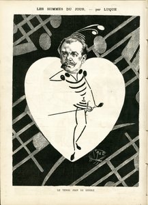 Illustration von Manuel Luque in La Caricature (1880)