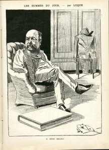 Illustration von Manuel Luque (1854-1919) in La Caricature (1880)