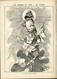 Illustration von Manuel Luque (1854-1919) in La Caricature (1880)