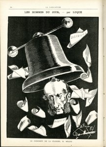 Illustration von Manuel Luque (1854-1919) in La Caricature (1880) von Manuel Luque