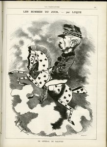 Illustration von Manuel Luque (1854-1919) in La Caricature (1880)