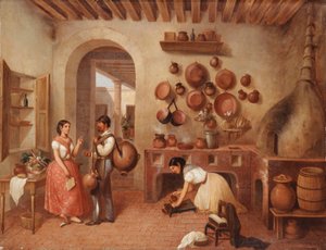 In der Küche der Hacienda