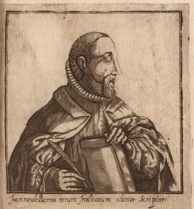 Porträt von João de Barros von Manuel Severim de Faria