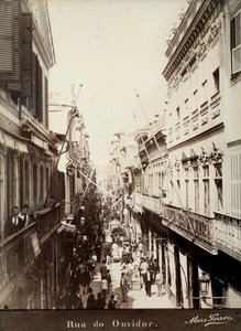 Eine Straße in Ouvidor, Brasilien