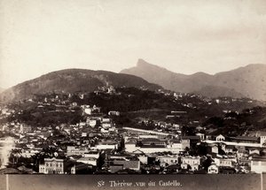 Ansicht von Santa Teresa in Brasilien, ca. 1880-90 (s/w Foto)