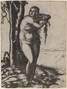 Die Geburt der Venus von Marcantonio Raimondi