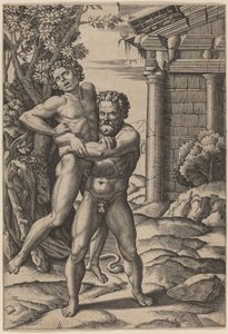 Herkules und Antäus