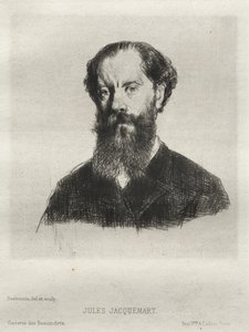 Jules Jacquemart, 1876 von Marcellin Gilbert Desboutin