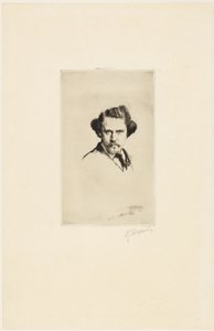 Porträt von Alfred Cadart von Marcellin Gilbert Desboutin