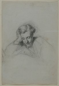 Porträt des Dichters Heinrich Heine 1797-1856, 1853 von Marcellin Gilbert Desboutins