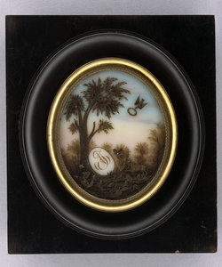 Plakette, ca. 1880 von Marcellin Marcellin