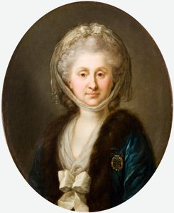 Porträt von Ludwika Zamoyska geb. Poniatowska
