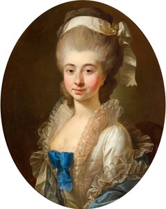 Porträt von Urszula Maria Mniszech geb. Zamoyska