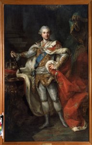 Porträt von Stanislaw II. August Poniatowski, König und Großherzog der polnisch-litauischen Union