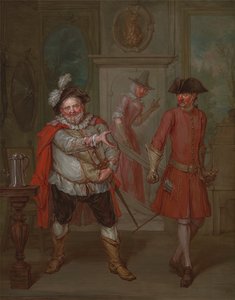 Szene aus Shakespeares "Henry IV, Teil I" von Marcellus Laroon the Younger