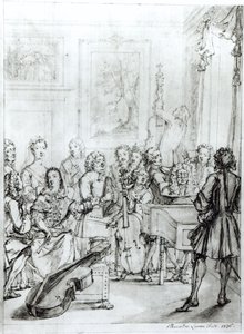 Konzert im Montague House, 1736