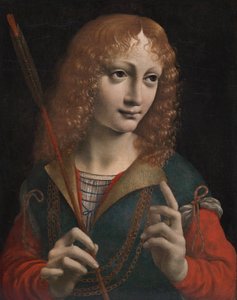 Porträt eines Jugendlichen als St. Sebastian von Marco d
