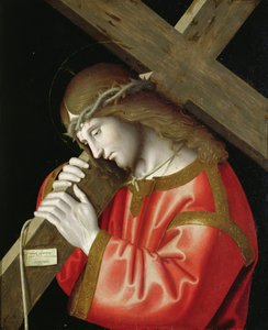 Christus trägt sein Kreuz von Marco Palmezzano