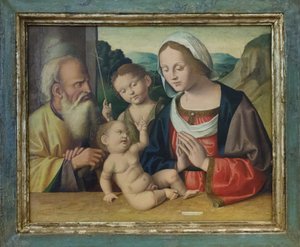 Heilige Familie mit Johannes dem Täufer, ca. 1525-39