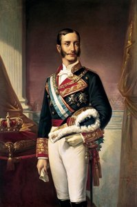 Porträt von Alfonso XII, König von Spanien
