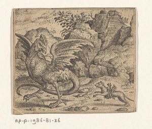 Fabel vom Basilisken und dem Wiesel