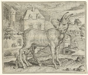 Fabel von der Ziege und dem jungen Wolf