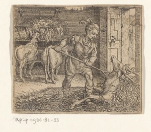 Fabel vom Hirsch im Ochsenstall