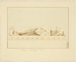 Abbild von Maurice, 7. Earl of Berkeley, in der Kathedrale von Bristol