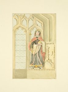 Figur von Königin Elizabeth in der St. Mary